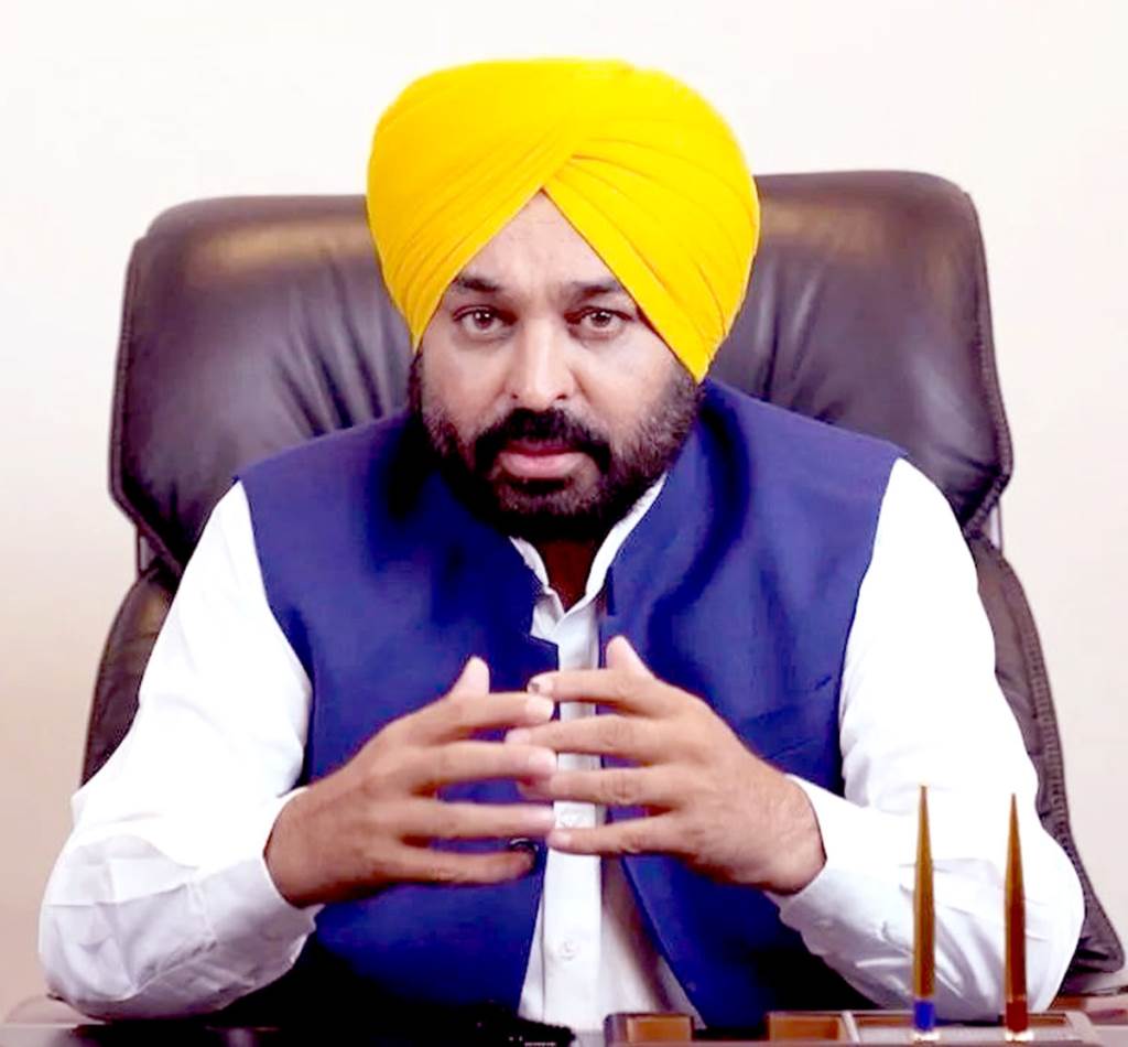 BJP is misleading people by calling camp office Sheesh Mahal Bhagwant Mann